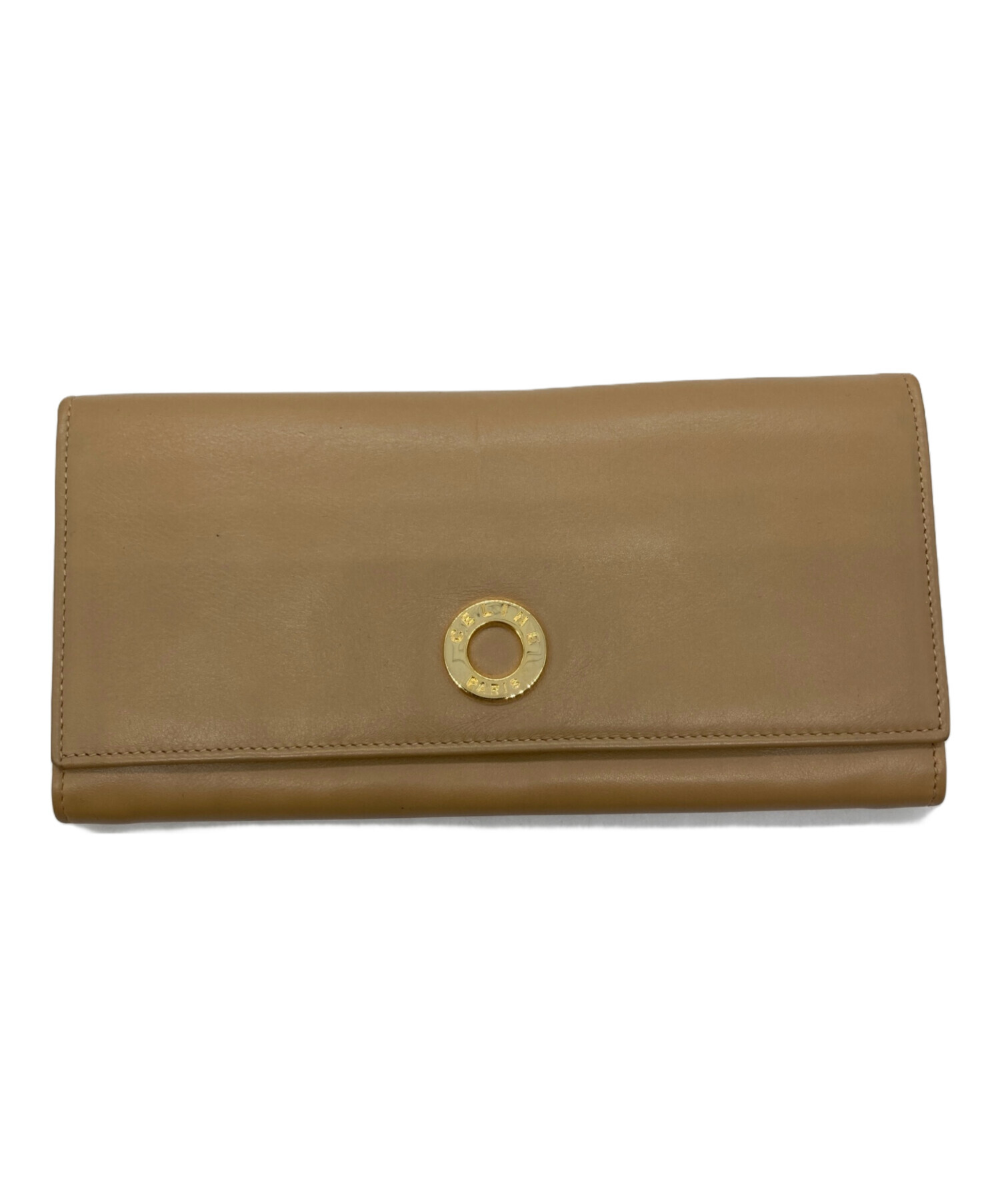 中古・古着通販】CELINE (セリーヌ) 長財布 ベージュ｜ブランド・古着 
