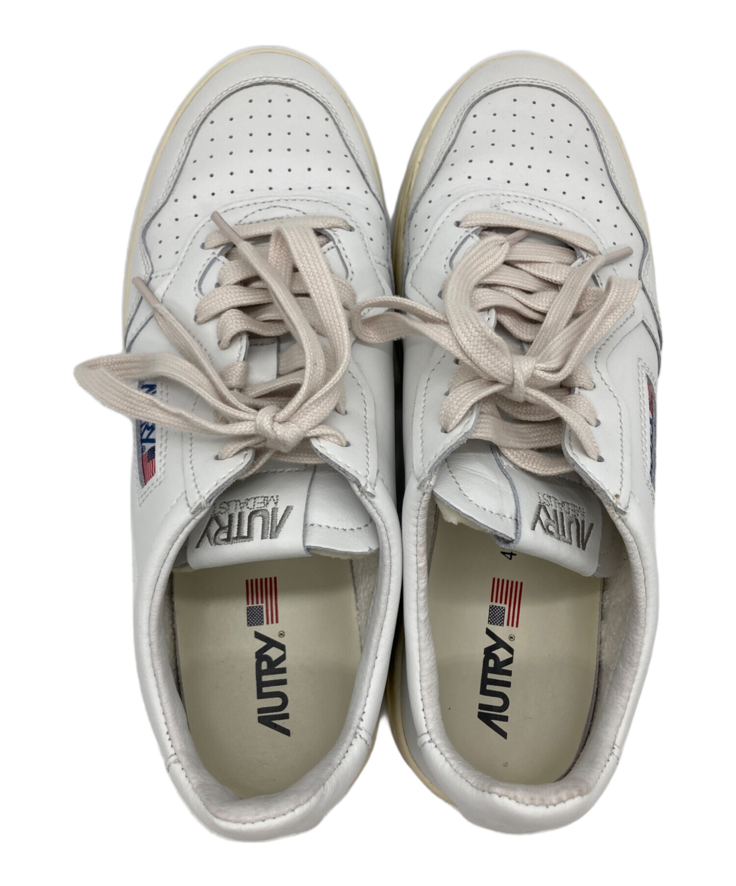 中古・古着通販】AUTRY (オートリ―) MEDALIST LOW ホワイト サイズ:42 