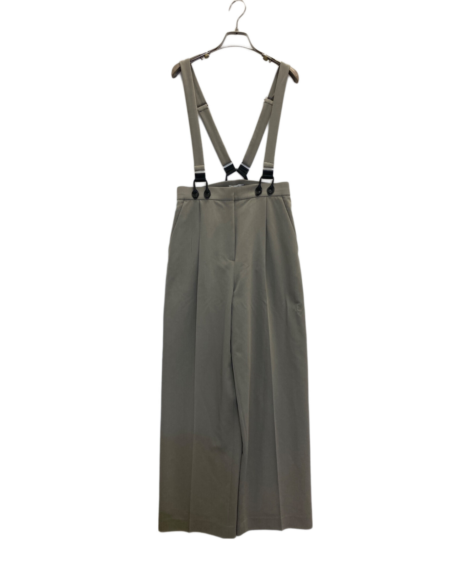 中古・古着通販】CLANE (クラネ) Suspender Wide Pants（サスペンダー 