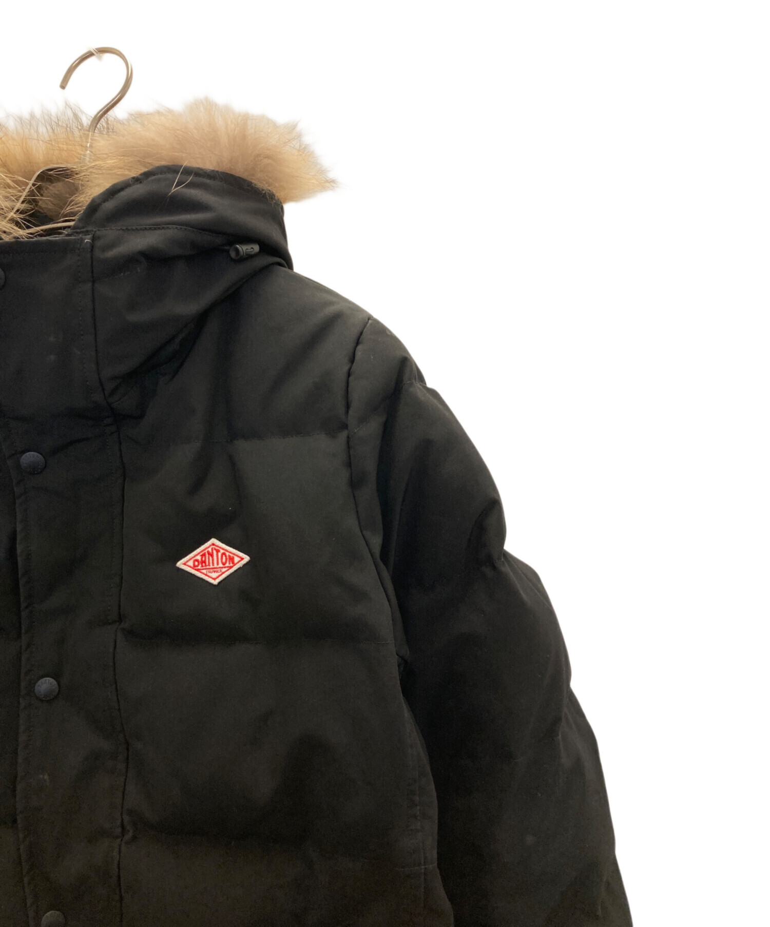 中古・古着通販】DANTON (ダントン) ロングダウンコート ブラック 