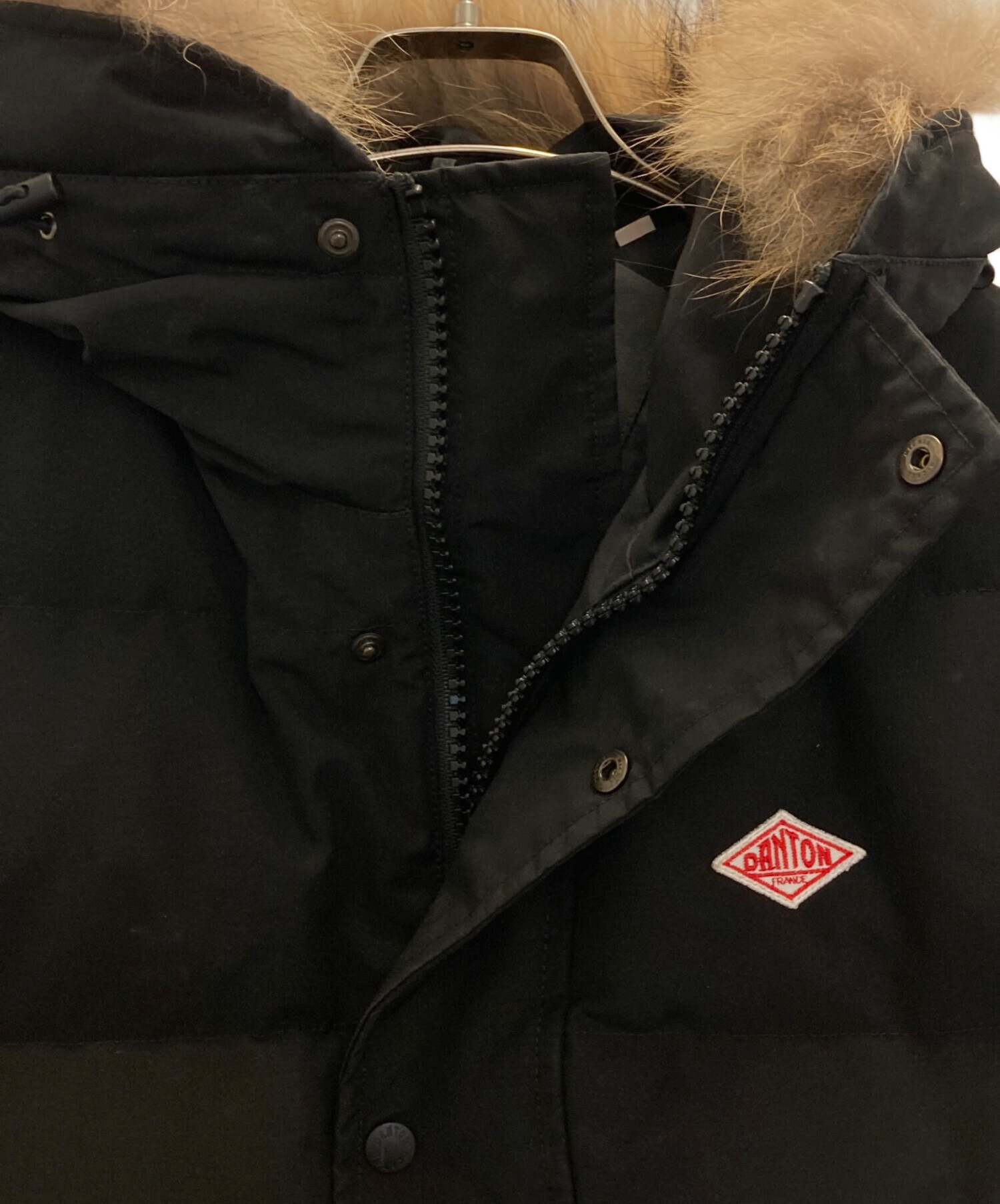 中古・古着通販】DANTON (ダントン) ロングダウンコート ブラック 