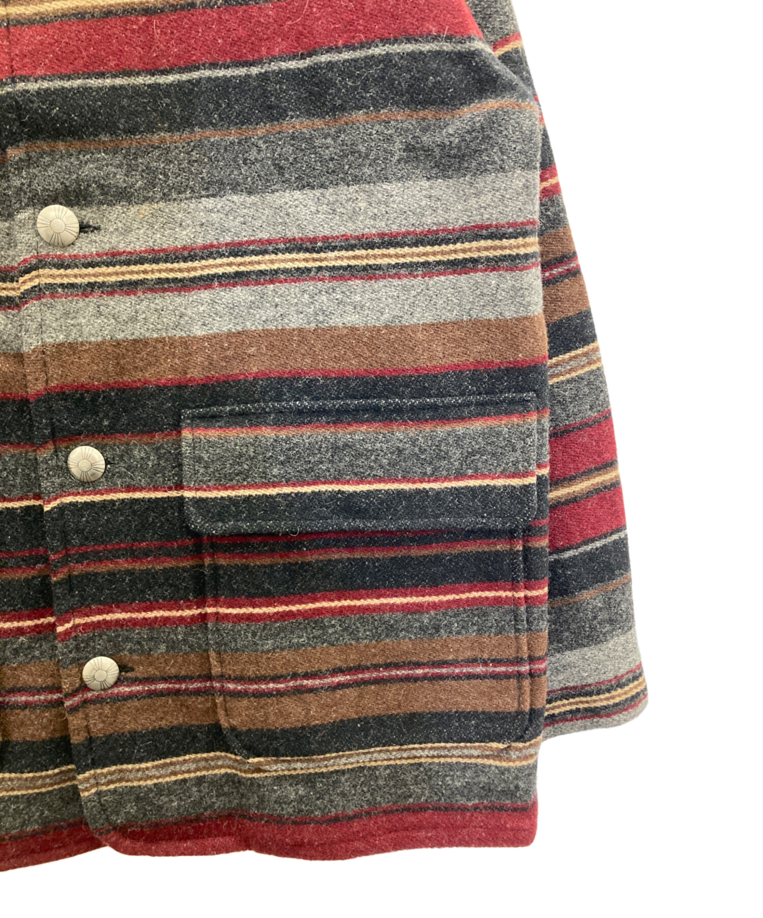 中古・古着通販】WOOLRICH (ウールリッチ) 80'sコンチョボタンウール