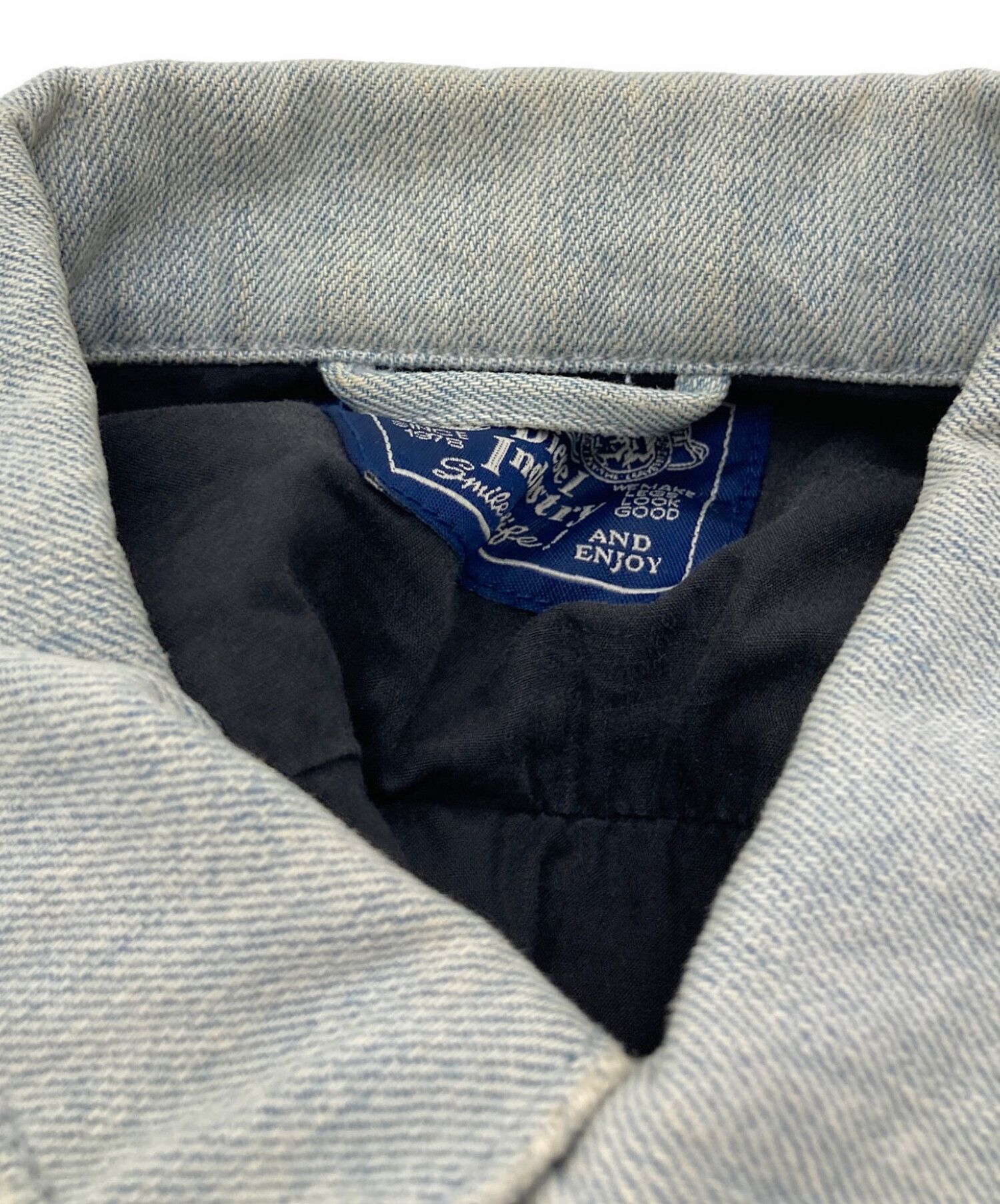 中古・古着通販】DIESEL (ディーゼル) パッチワークデニムジャケット 