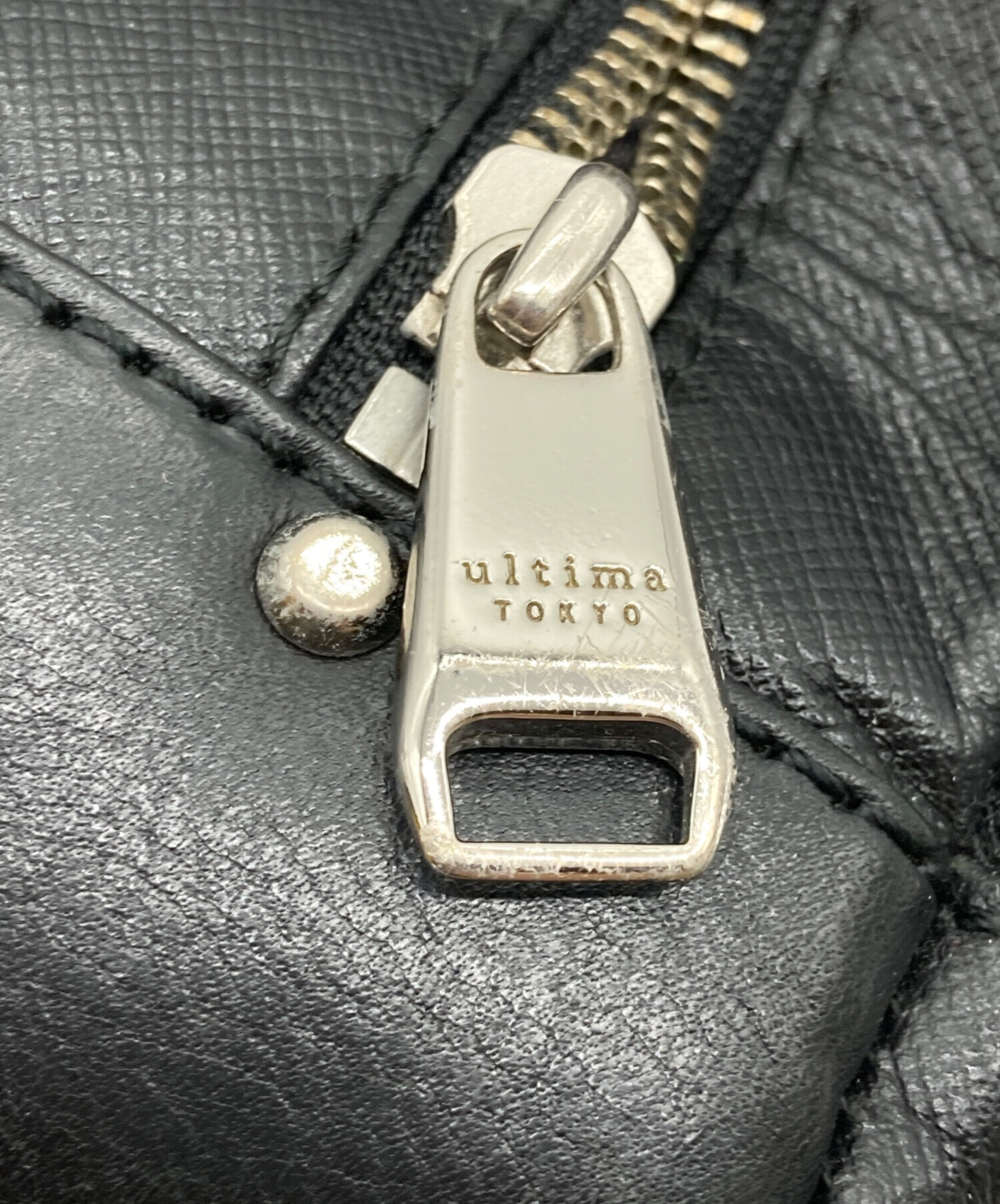 中古・古着通販】ultima tokyo (ウルティマトーキョー) レザーバック 
