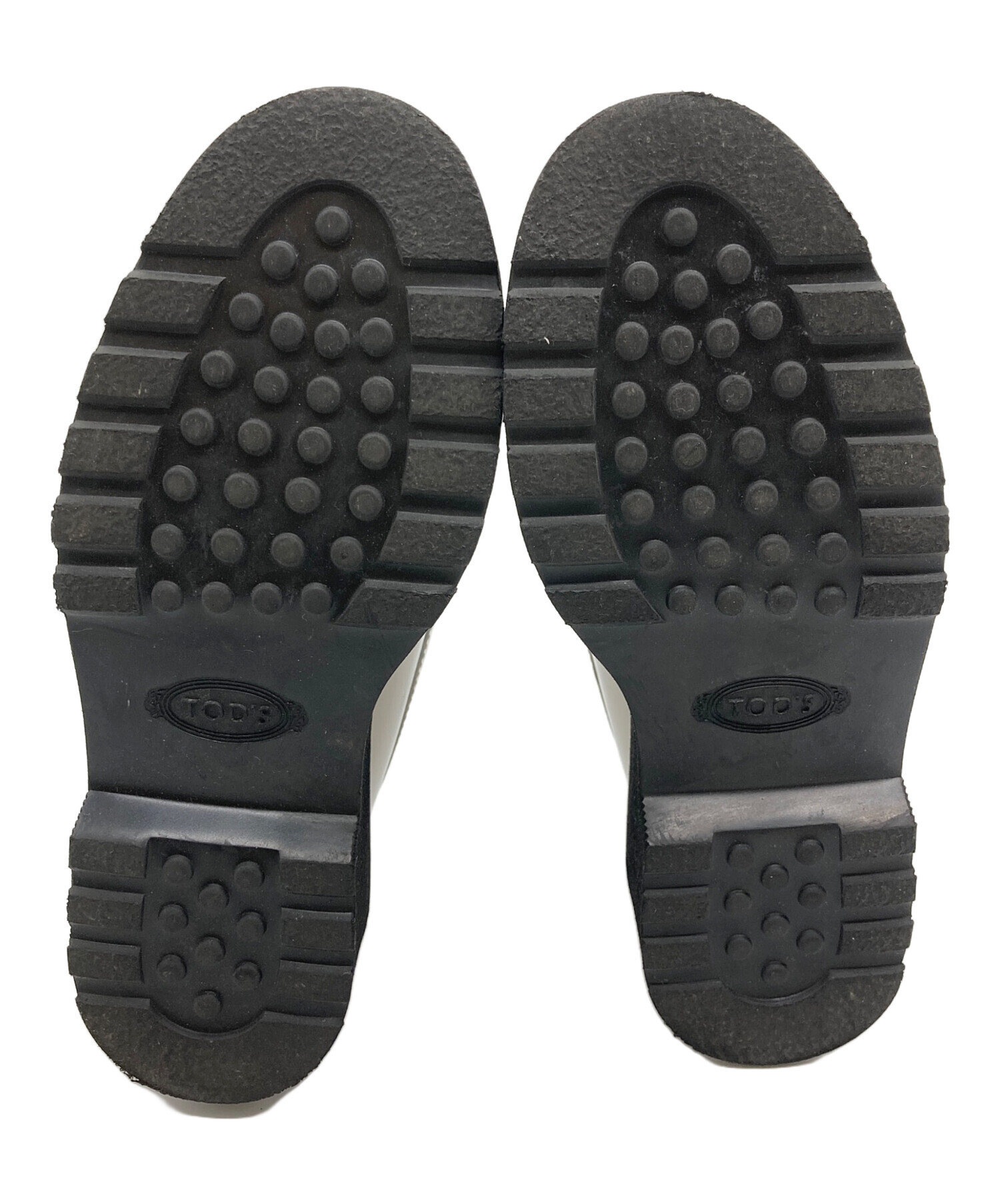 中古・古着通販】TOD'S (トッズ) 厚底ローファー ホワイト サイズ:35