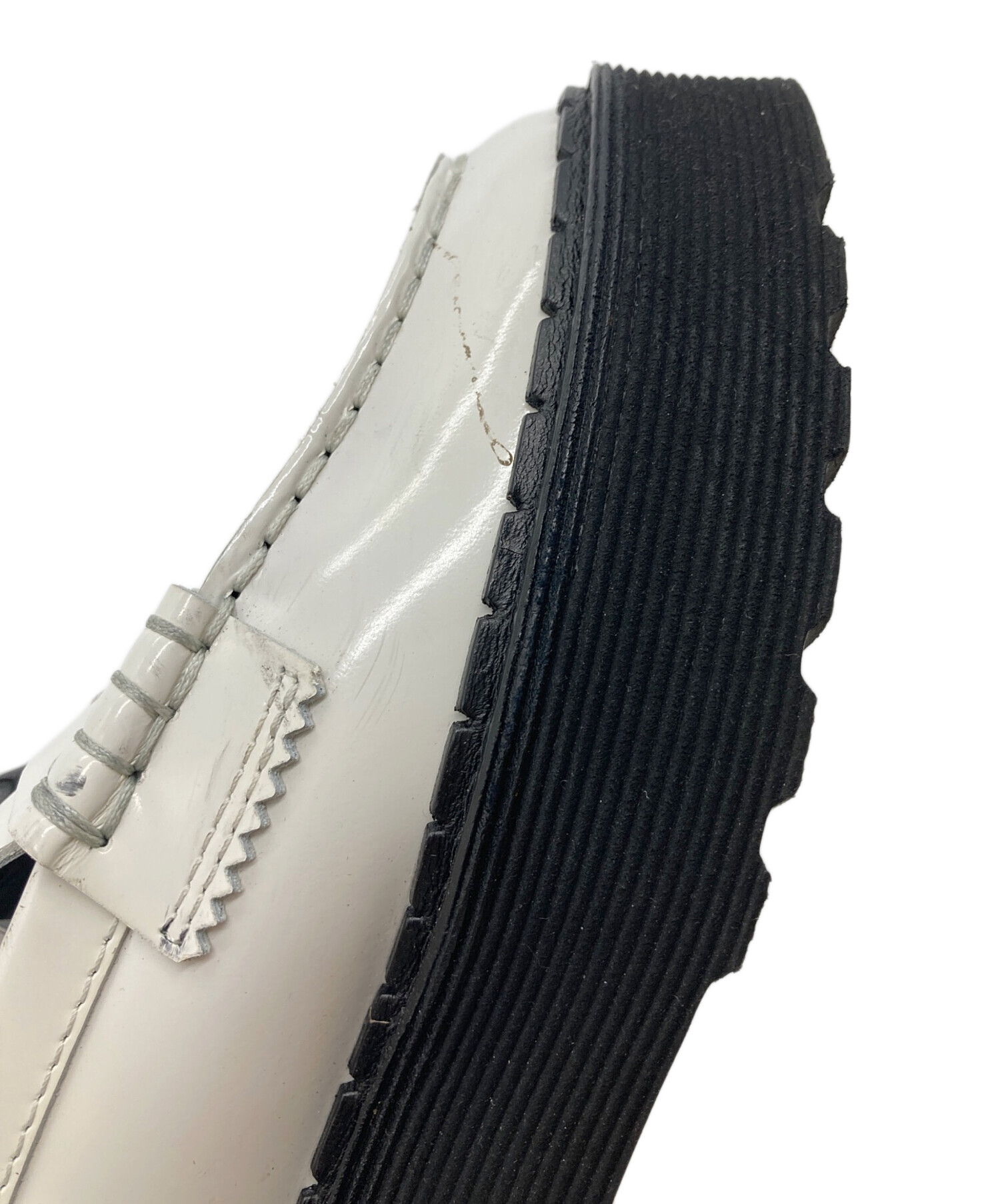 中古・古着通販】TOD'S (トッズ) 厚底ローファー ホワイト サイズ:35