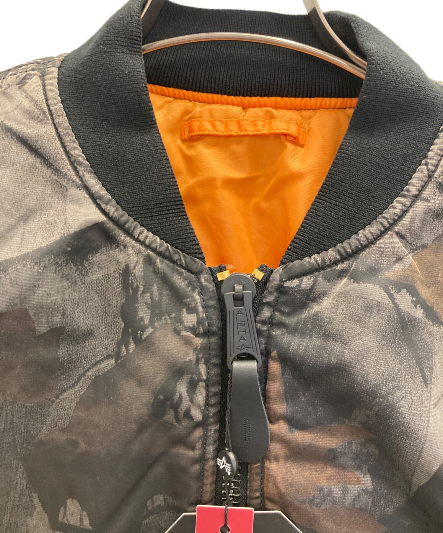 中古・古着通販】ALPHA (アルファ) MA-1 SCRATCH US SPEC リアルツリー