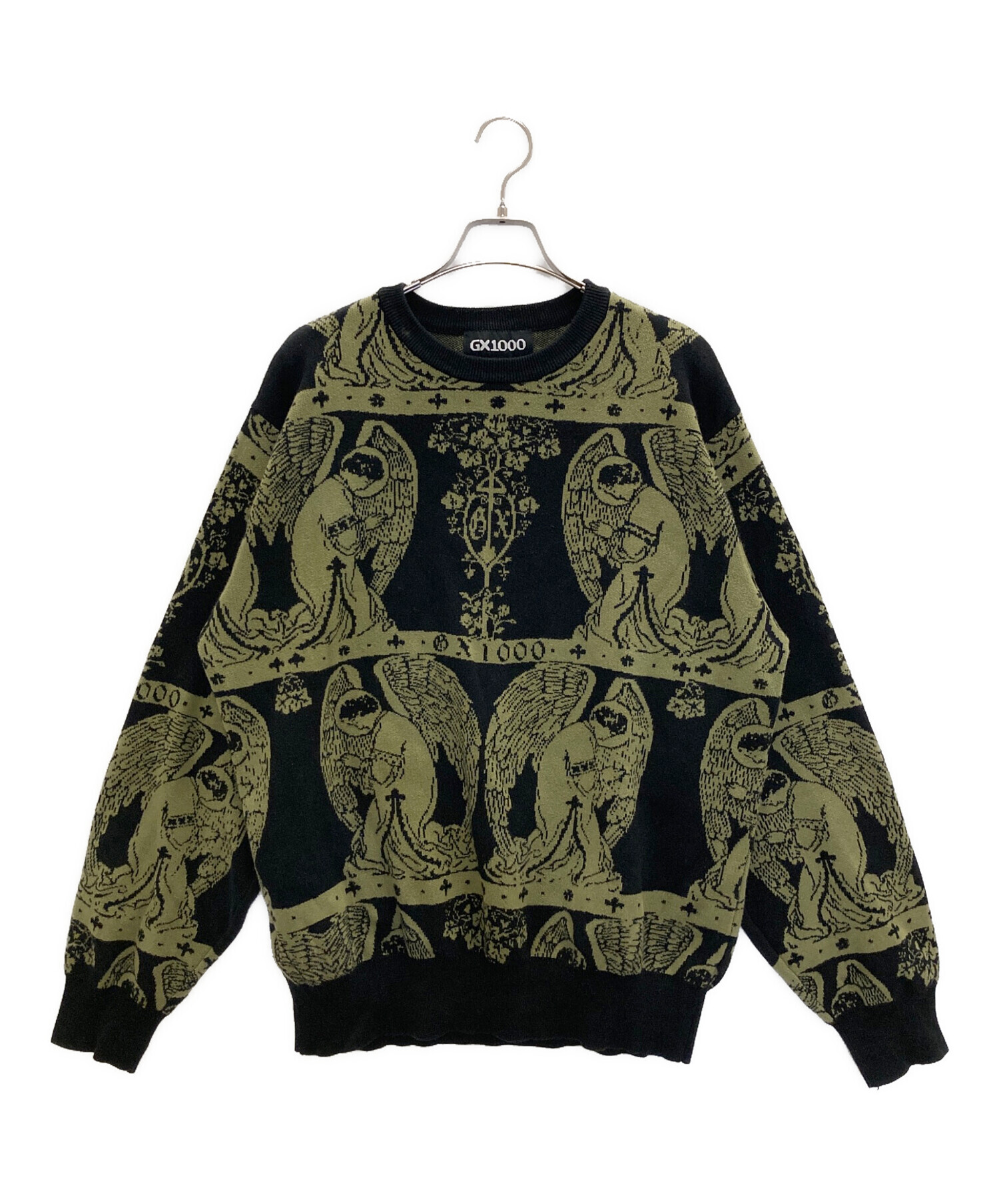 GX1000 JACQUARD CREWNECK Knit   Mサイズ GX1000 JACQUARD CREWNECK Knit Mサイズ