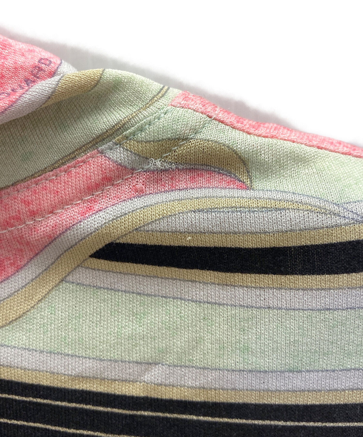 中古・古着通販】LEONARD (レオナール) シルク花柄ワンピース ピンク