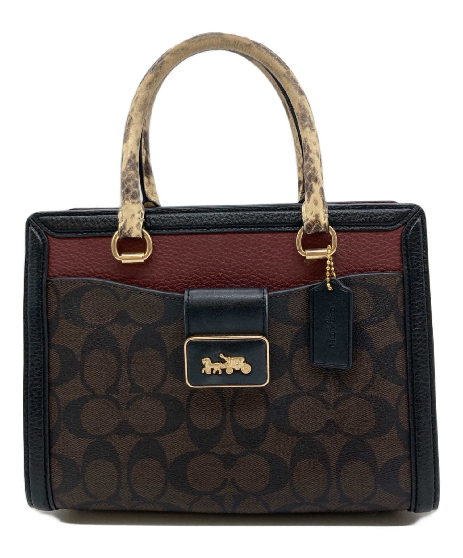 中古・古着通販】COACH (コーチ) グレース キャリーオール 