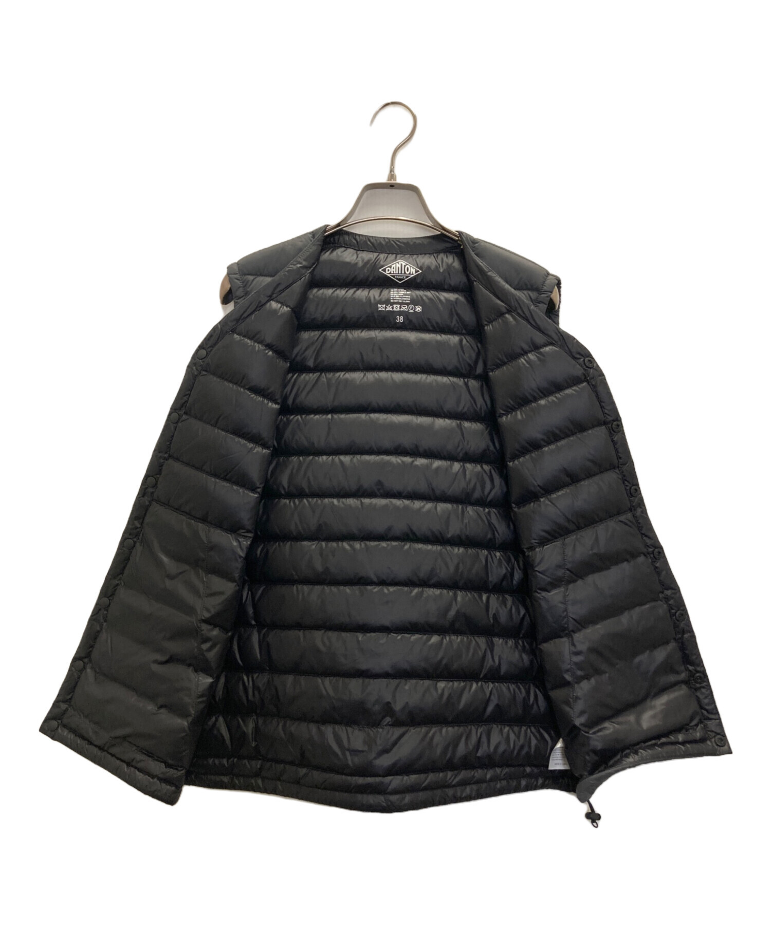 中古・古着通販】DANTON (ダントン) インナーダウンベスト グレー