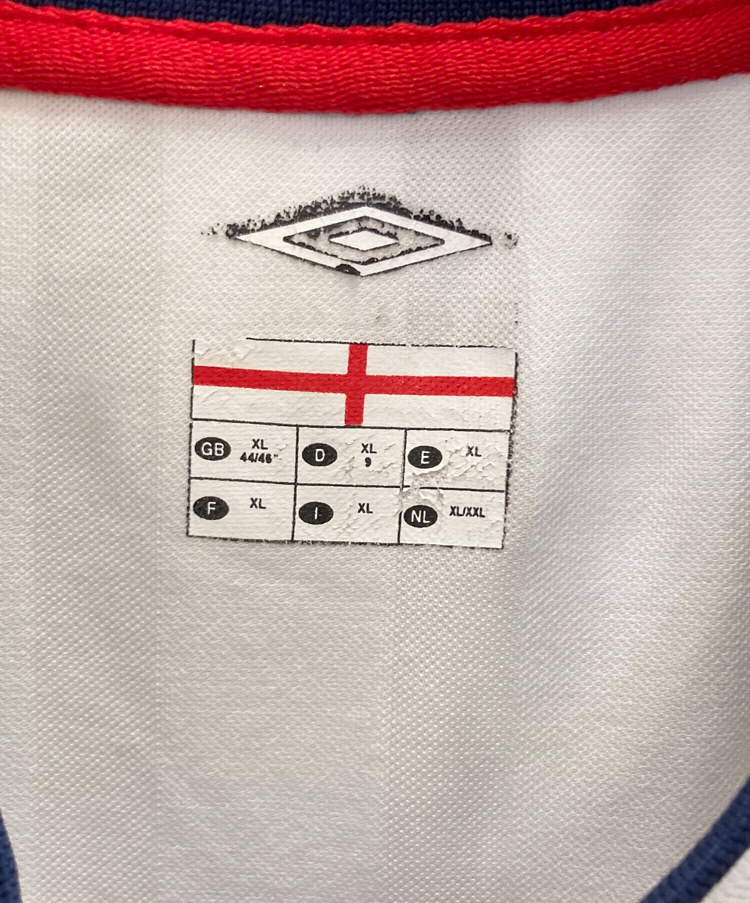 中古・古着通販】UMBRO (アンブロ) soccer shirts ホワイト サイズ:XL