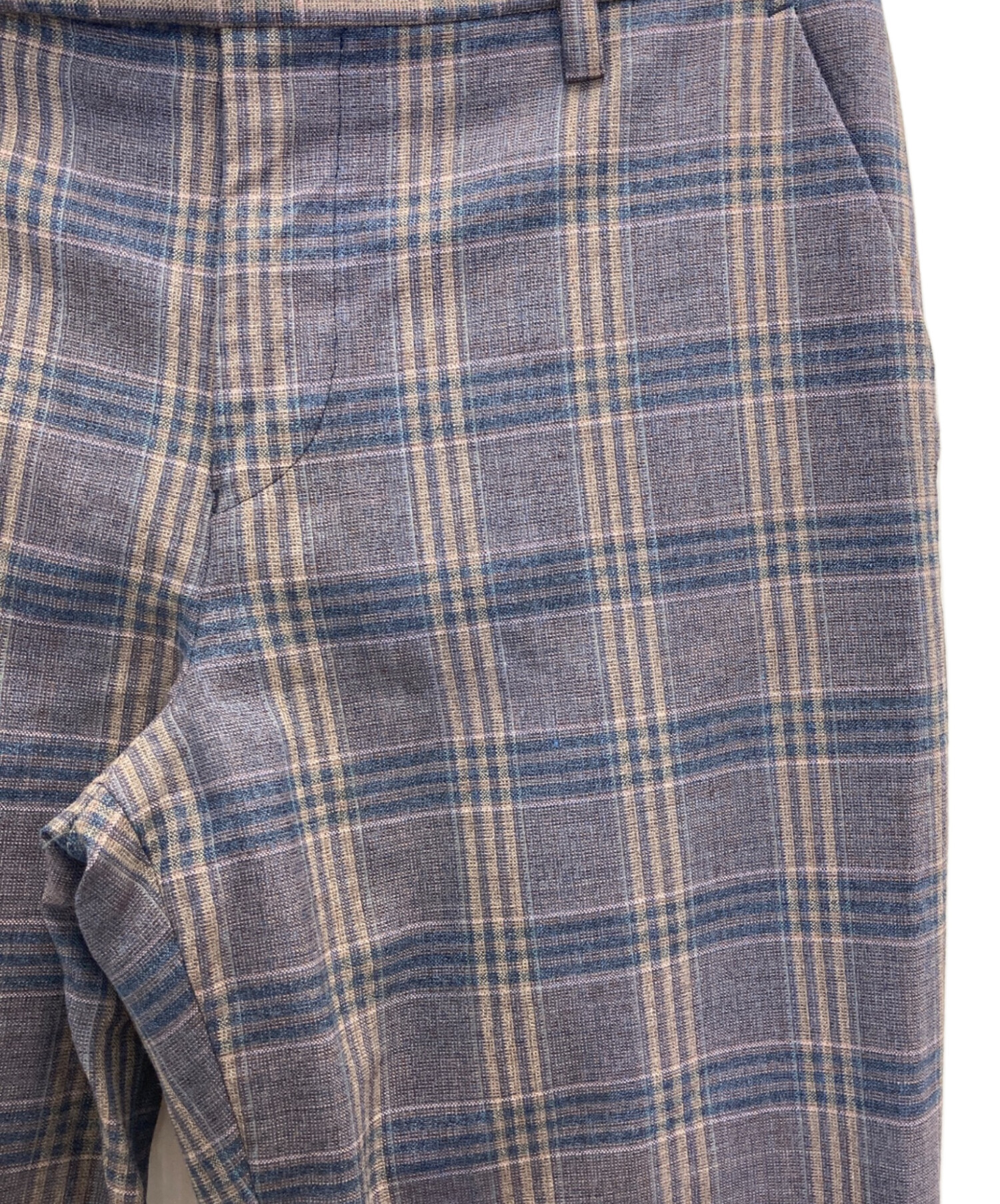 ◇チェックパンツ（中古未使用、ポールスミス） 中古・古着通販】PAUL SMITH (ポールスミス) ウールチェックパンツ