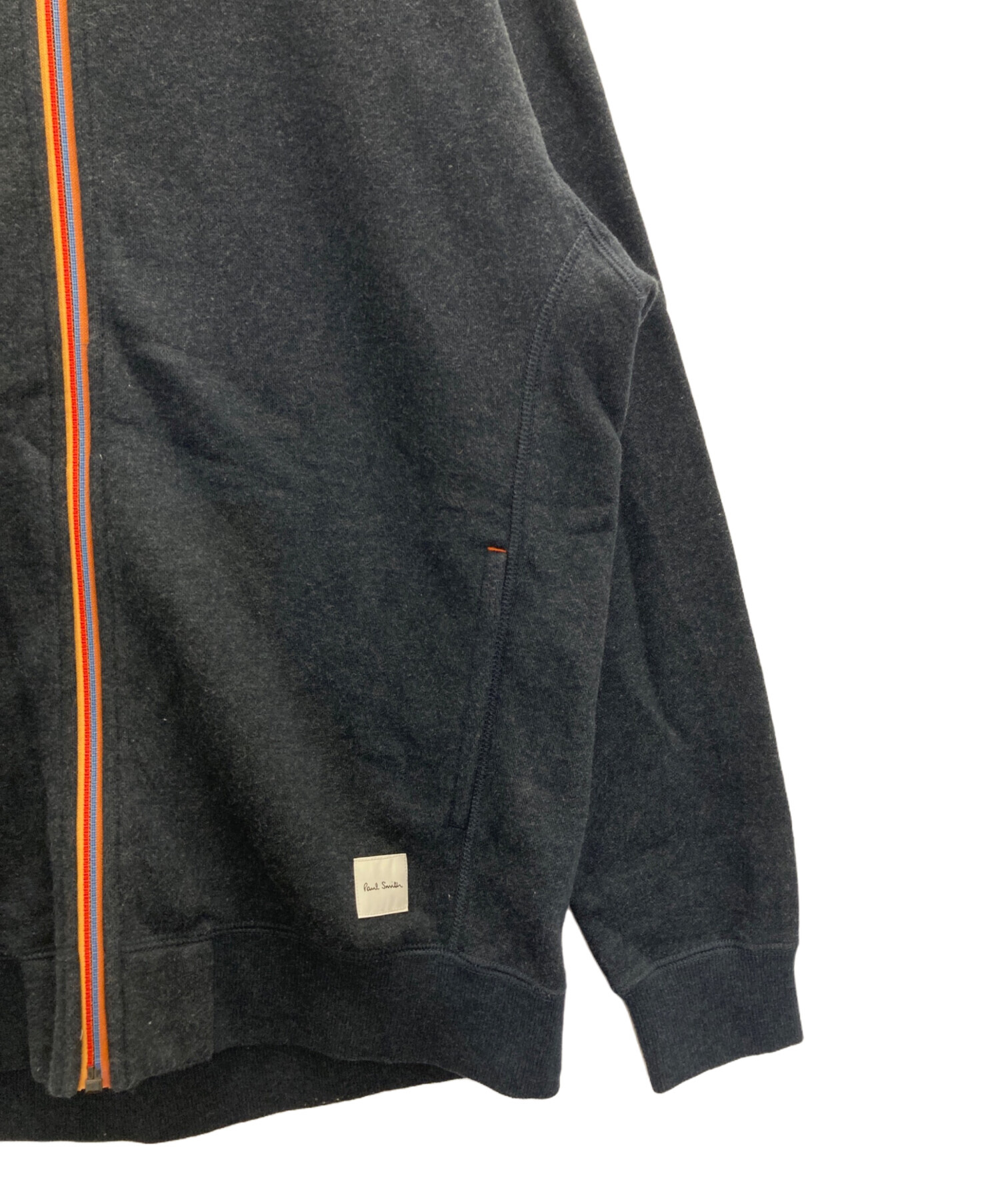 Paul Smith ネイビー ブルゾン 中古・古着通販】Paul Smith (ポールスミス) スウェットブルゾン