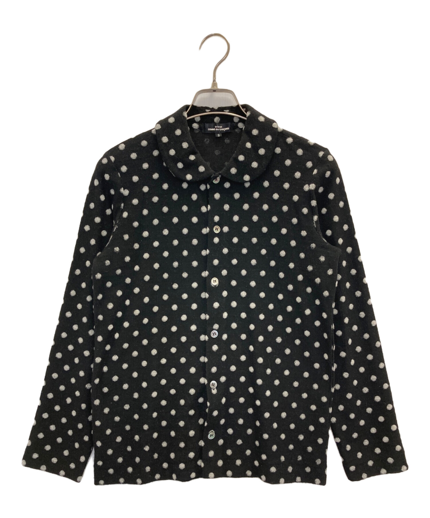 トリココムデギャルソン tricot COMME des GARCONS 水玉 tricot COMME des GARÇONS 水玉シャツ S