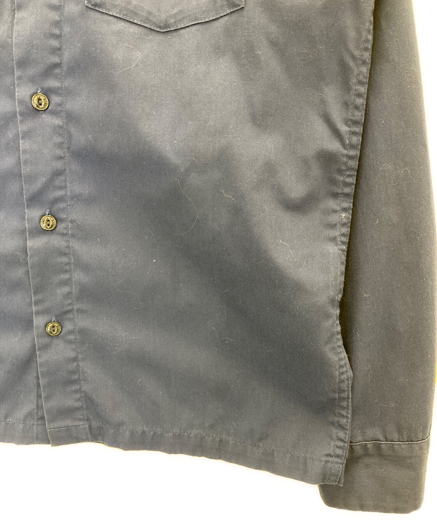 中古・古着通販】Schott (ショット) ワークシャツ ブルー サイズ:S