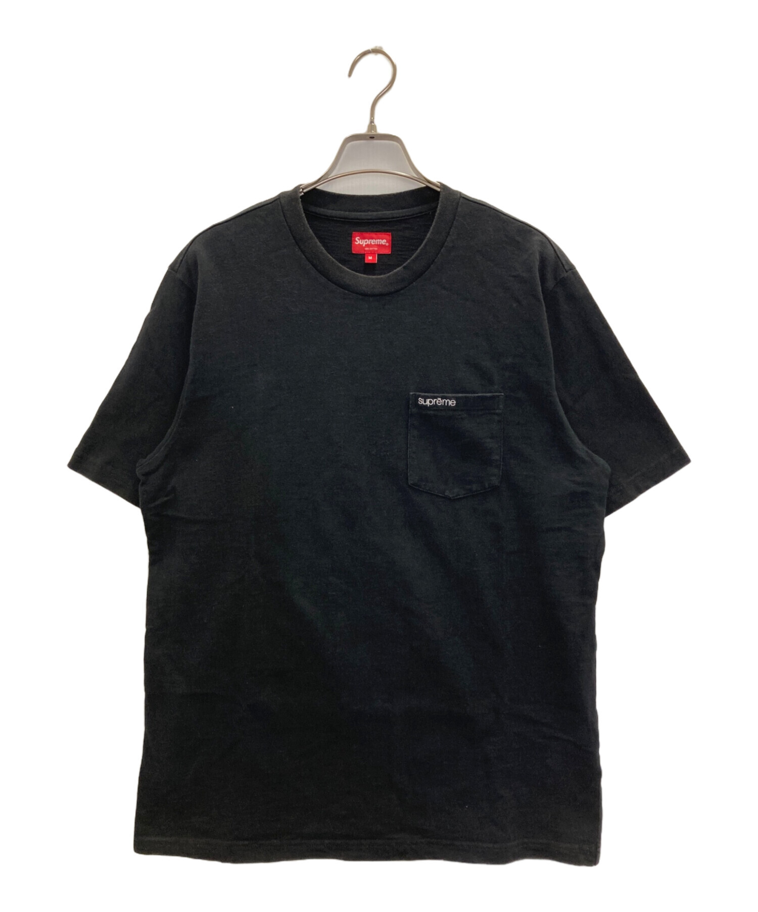 Supreme 黒 ポケット付き Tシャツ Supreme ブラック Tシャツ Sサイズ Supreme ブラック Tシャツ Sサイズ
