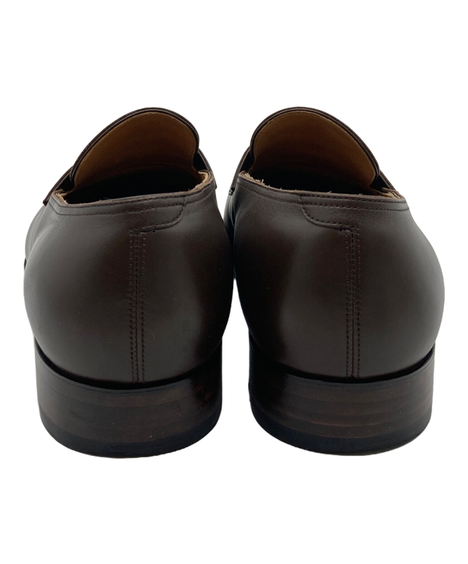 中古・古着通販】forme (フォルメ) コインローファー ブラウン サイズ