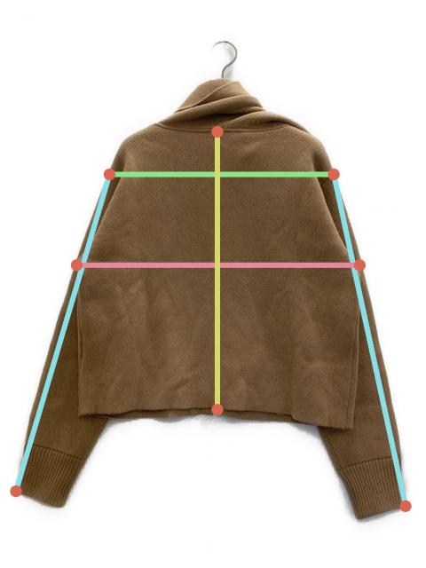 中古・古着通販】theory (セオリー) カシミア混 ジップアップ ニット