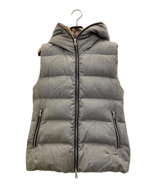未使用 DUVETICA デュベティカ リバーシブルボアダウンベスト 38 未使用 DUVETICA デュベティカ リバーシブルボアダウンベスト 38