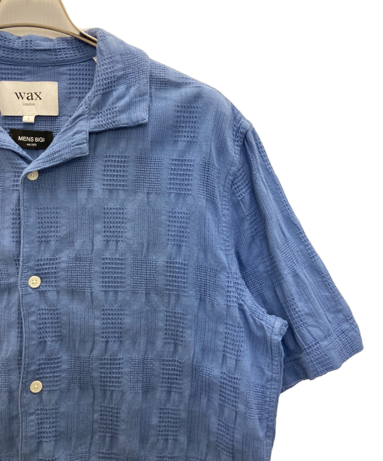 WAX S／Sシャツ 中古・古着通販】WAX LONDON (ワックスロンドン) S/S オープンカラー