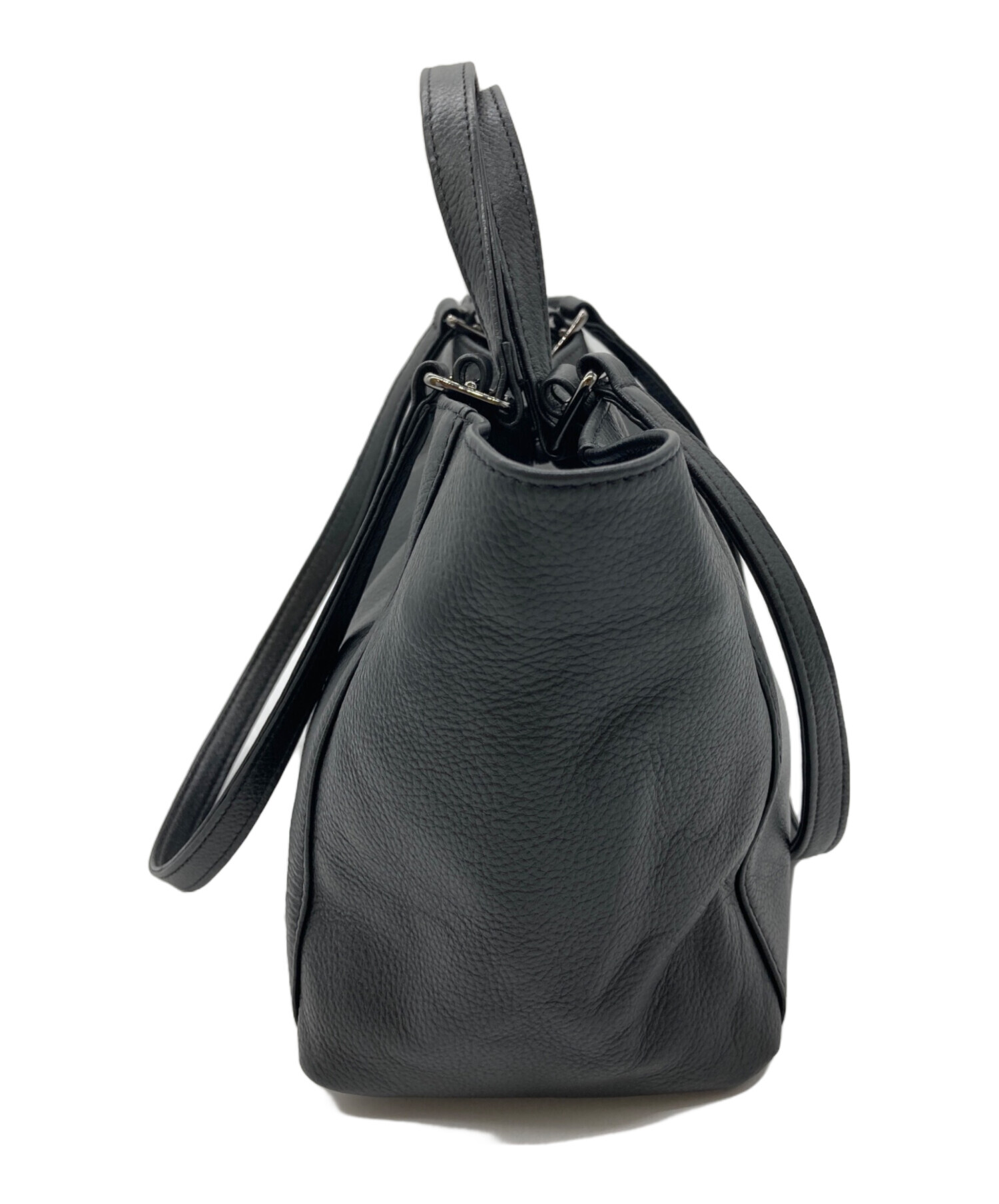 ear PAPILLONNER イアパピヨネ トートバッグ レディース 【古着】【中古】 中古・古着通販】ear PAPILLONNER (イアパピヨネ) 2ハンドルトート