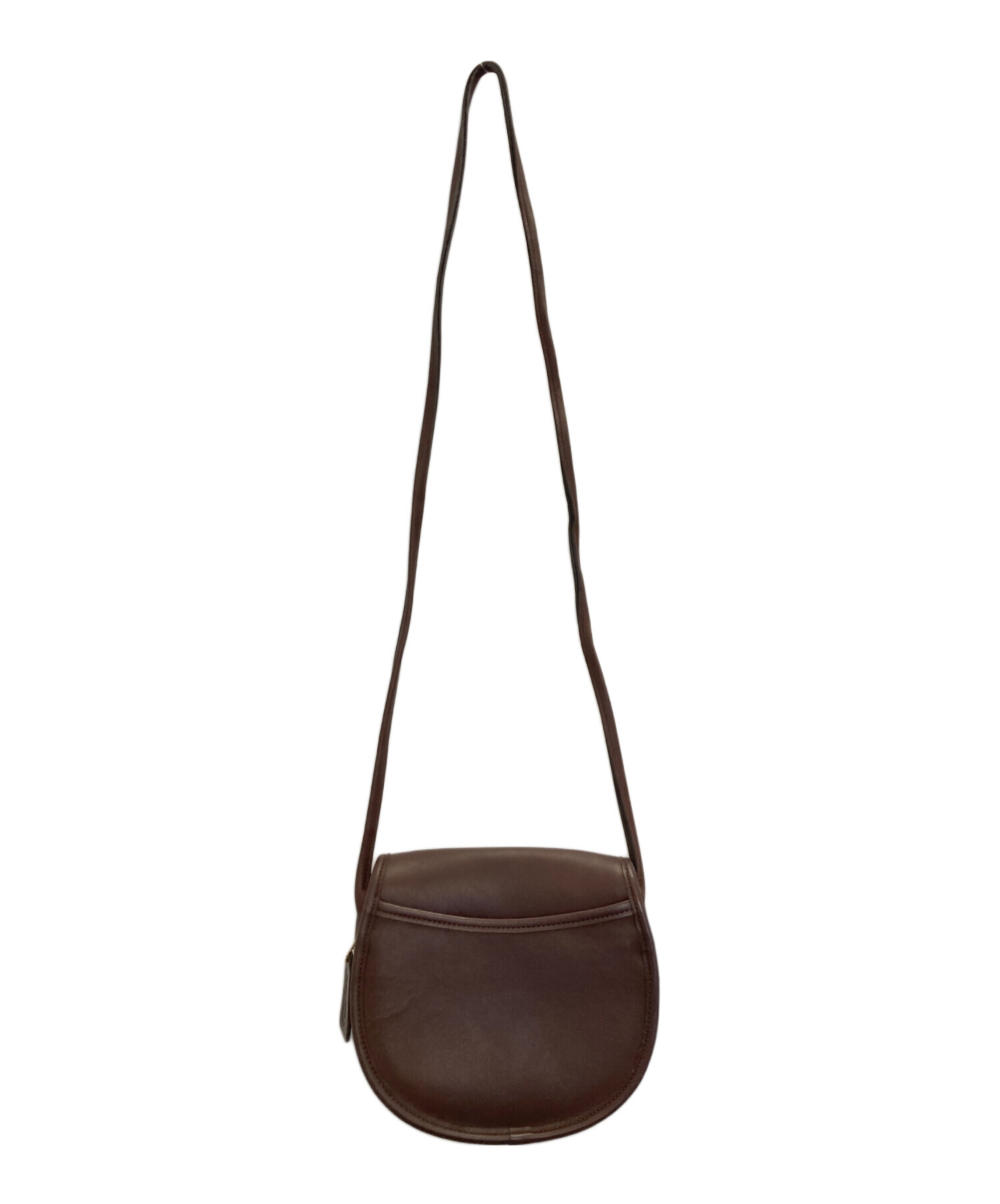 中古・古着通販】COACH (コーチ) クラブタンレザーショルダーバッグ