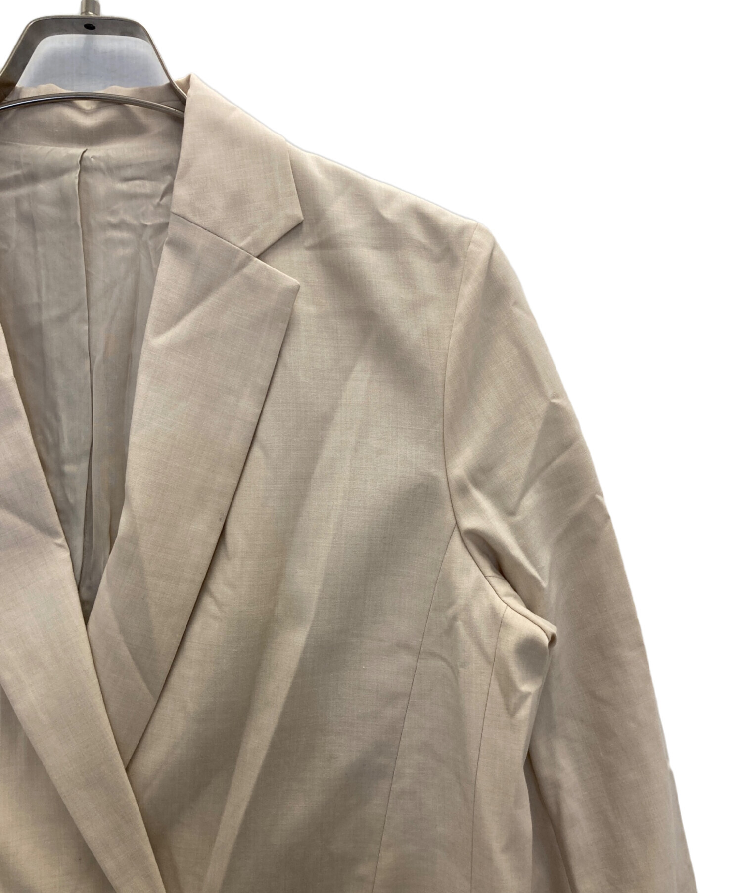 K*O様 IENA ダブルブレストライトビッグジャケット　ベージュ　36サイズ ダブルブレストライトビッグジャケット（テーラードジャケット）｜IENA