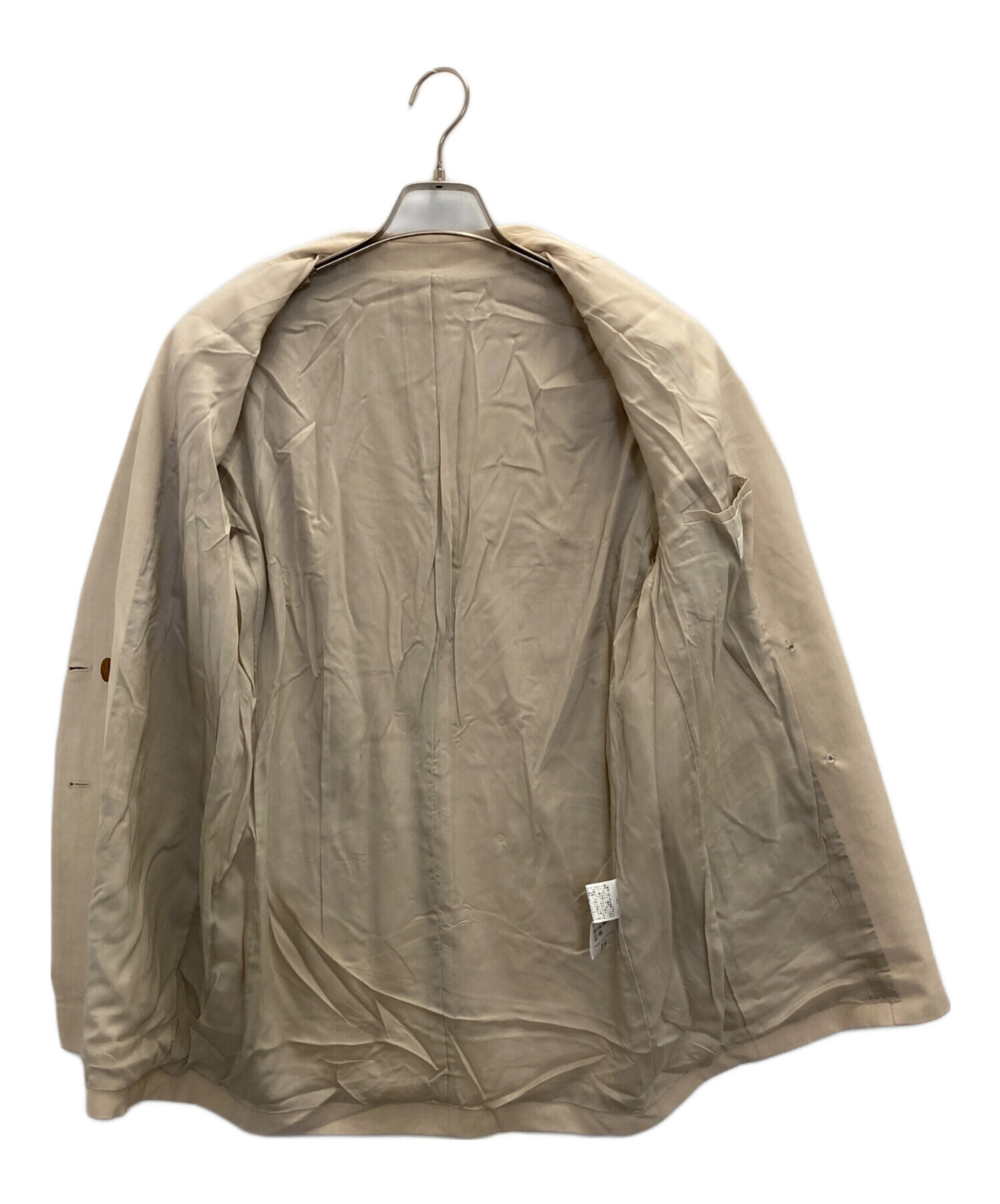 K*O様 IENA ダブルブレストライトビッグジャケット　ベージュ　36サイズ ダブルブレストライトビッグジャケット（テーラードジャケット）｜IENA