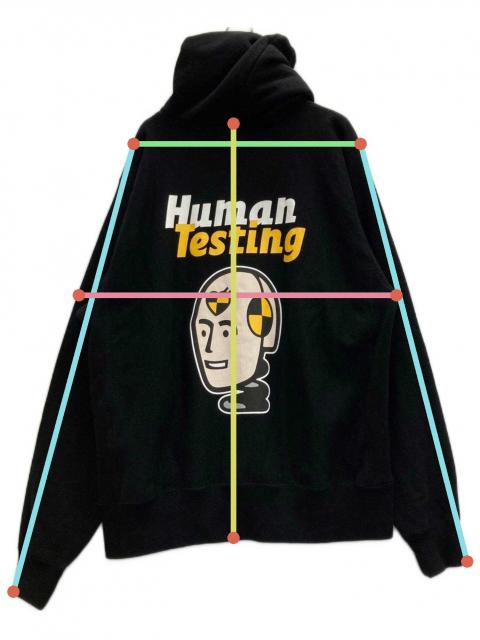 中古・古着通販】HUMAN MADE (ヒューマンメイド) TESTING PIZZA HOODIE