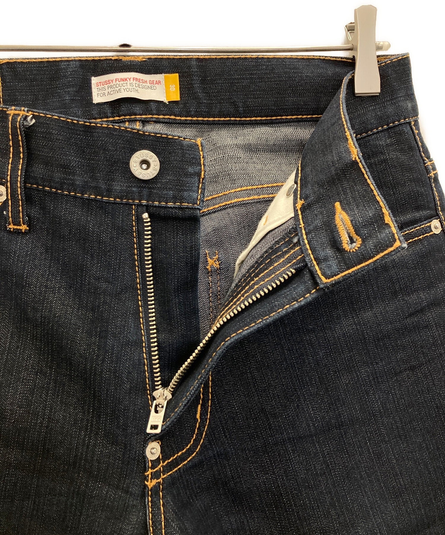 中古・古着通販】stussy (ステューシー) デニムパンツ インディゴ