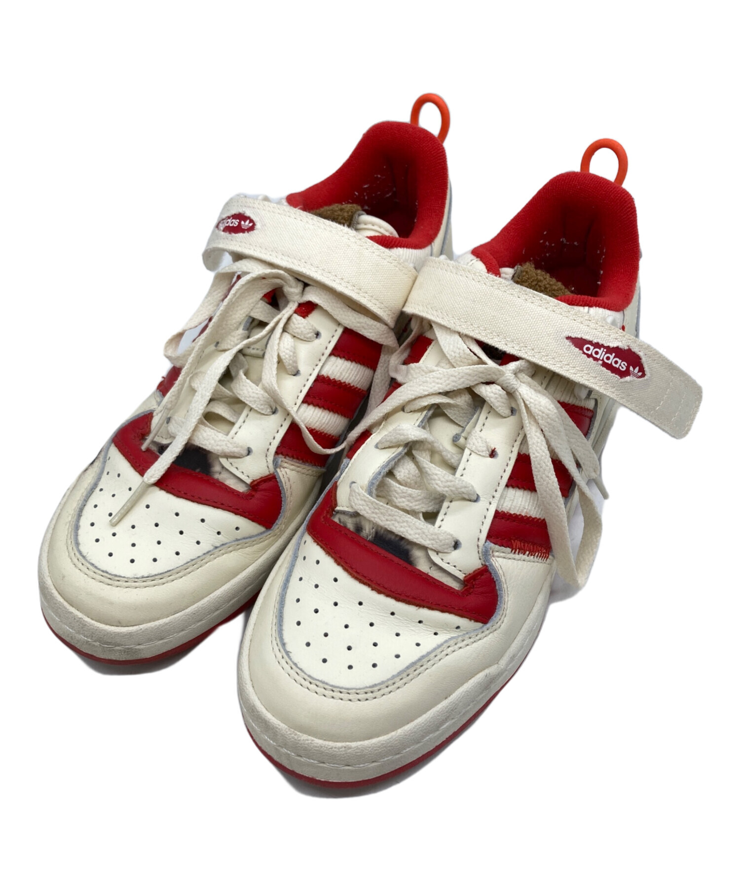 中古・古着通販】adidas (アディダス) Forum Low White サイズ:26 