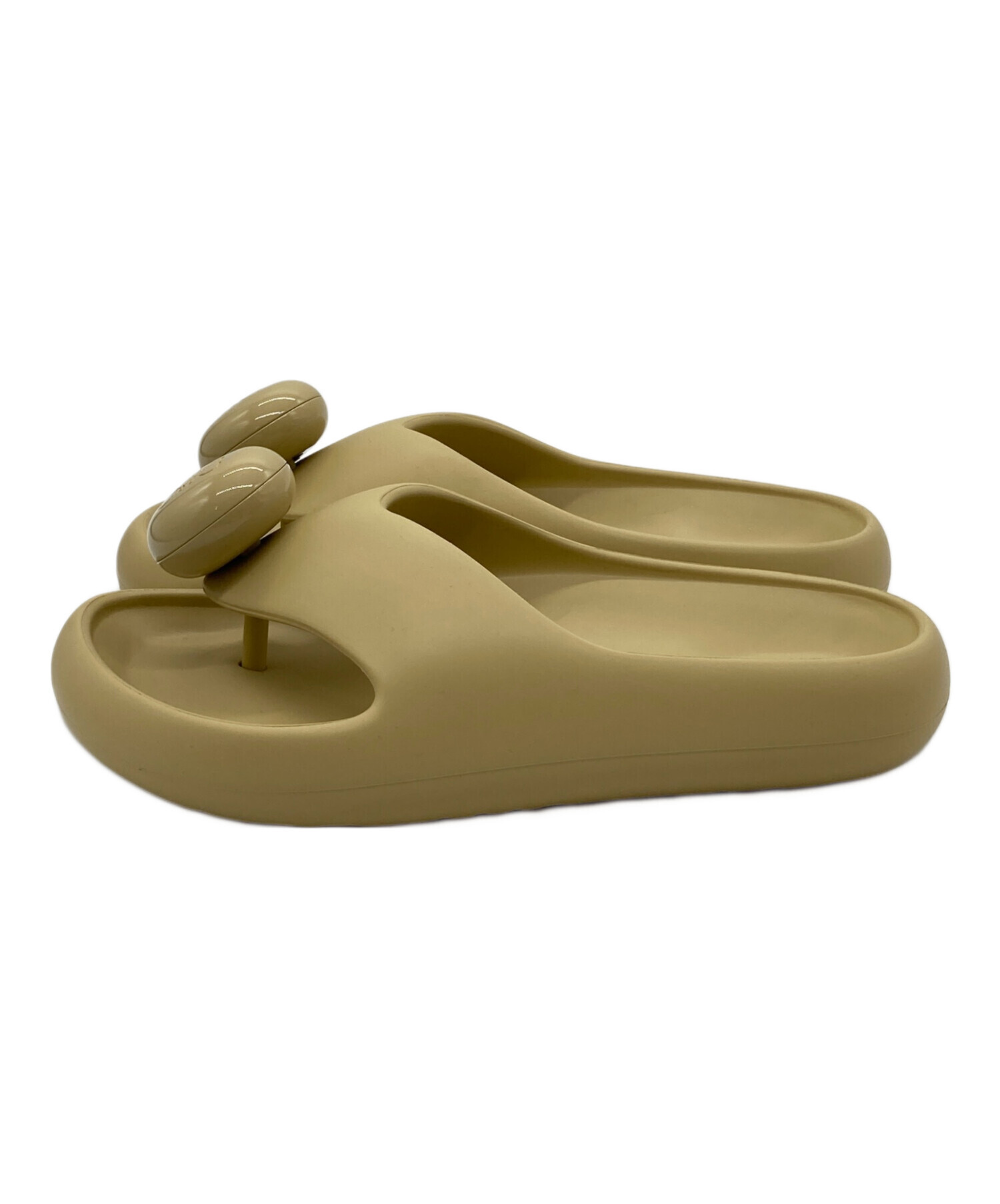 中古・古着通販】LOEWE (ロエベ) bubble thong slide OAT MILK サイズ