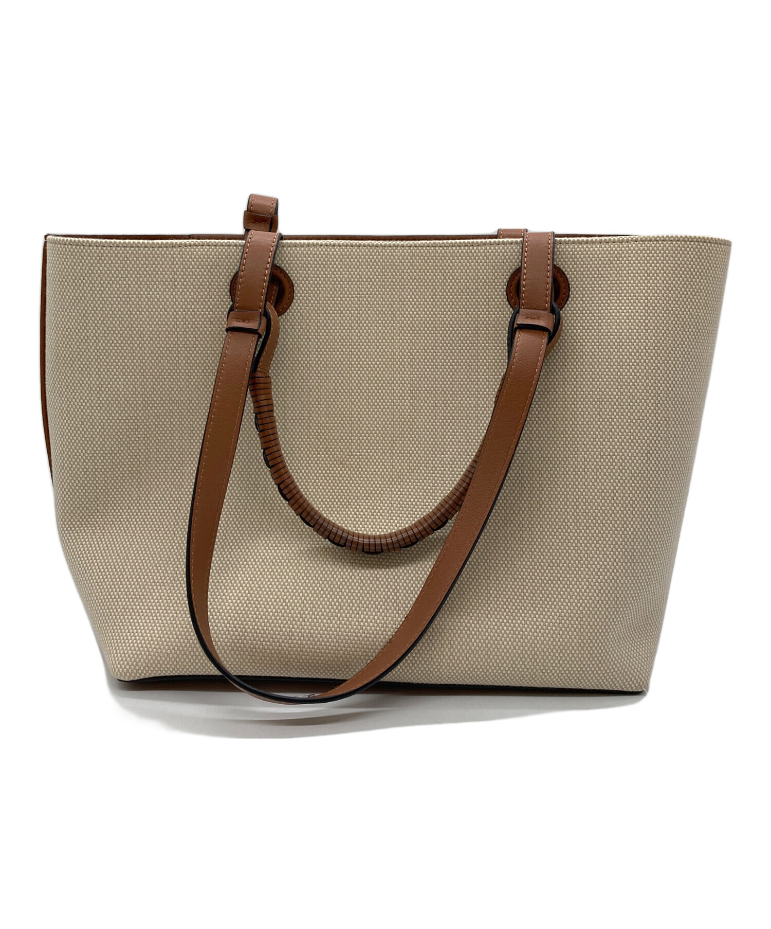 中古・古着通販】LOEWE (ロエベ) アナグラムトートバッグ エクリュ