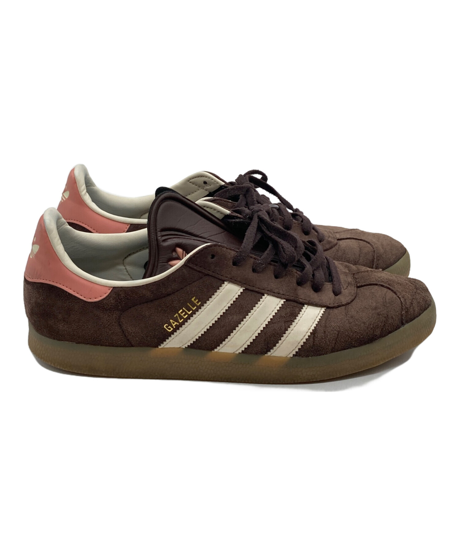 中古・古着通販】adidas (アディダス) Gazelle ブラウン サイズ:28cm