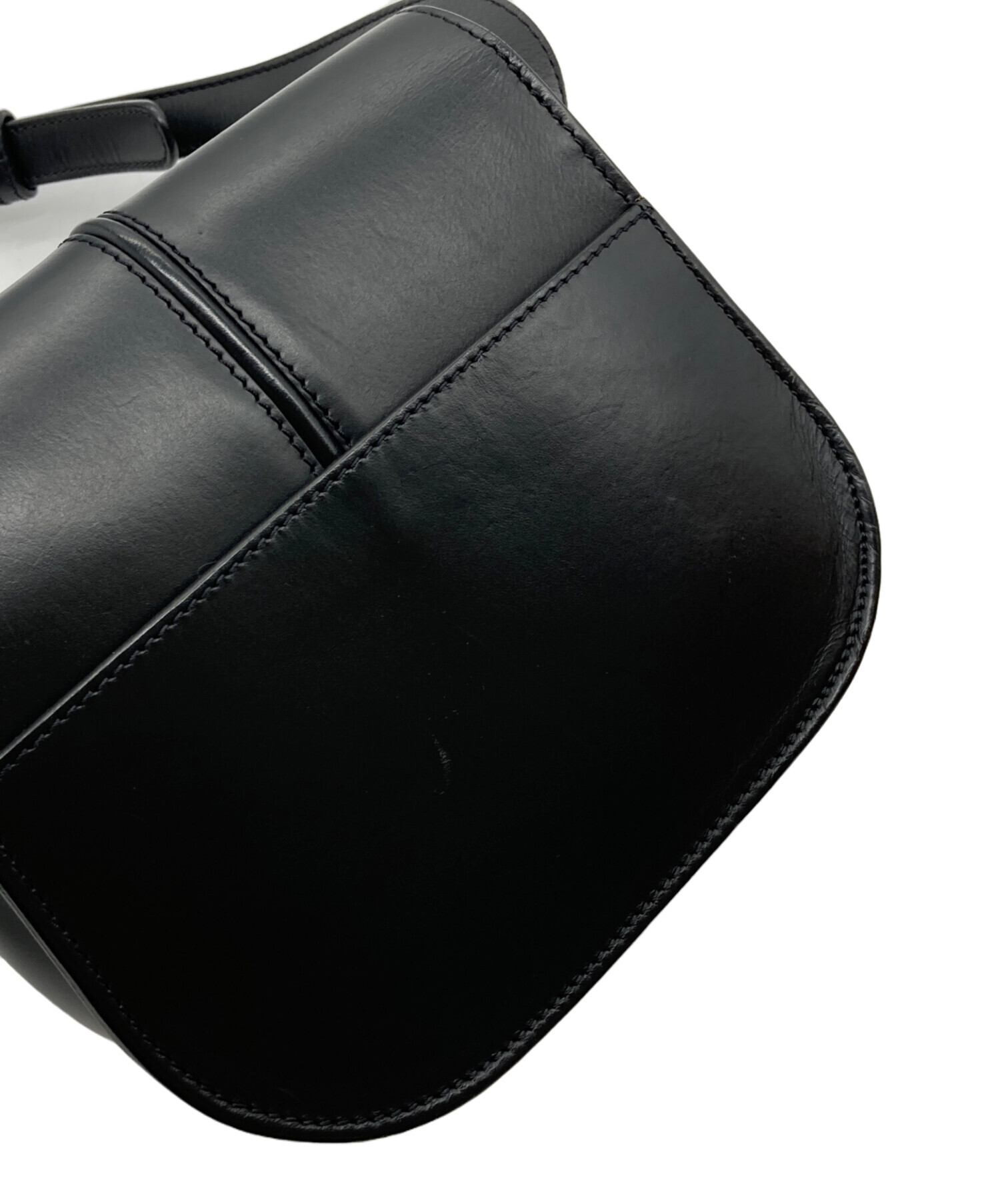 中古・古着通販】A.P.C. (アーペーセー) カーフレザーショルダーバッグ  