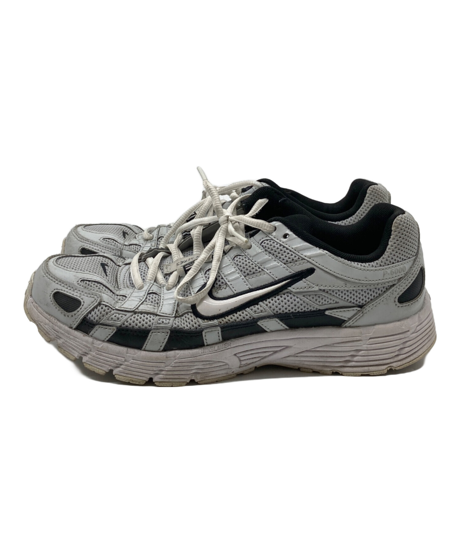 中古・古着通販】NIKE (ナイキ) P-6000 PURE PLATINUM ホワイト サイズ 