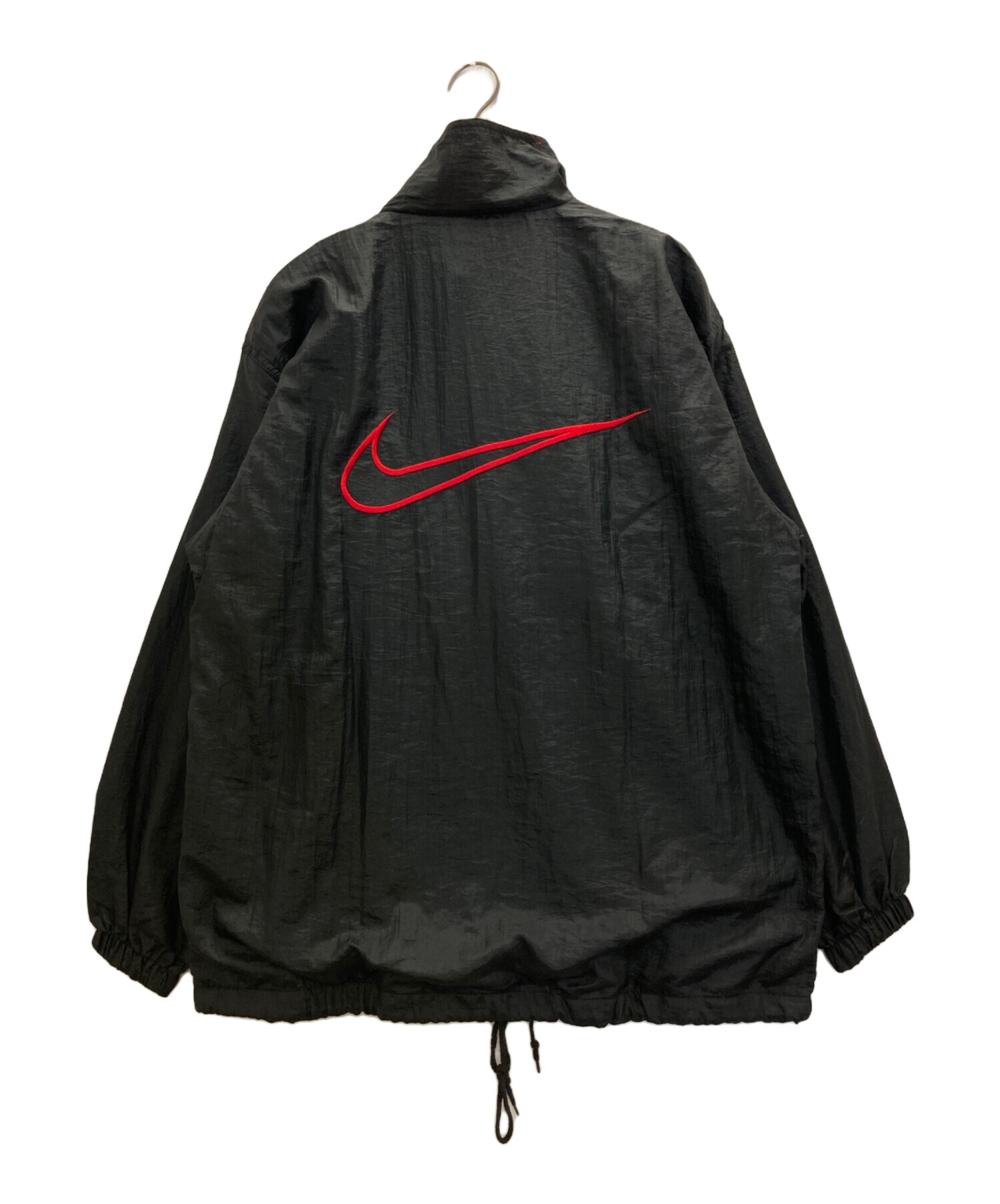 中古・古着通販】NIKE (ナイキ) 90s NYLON JACKET ブラック サイズ:Ⅿ