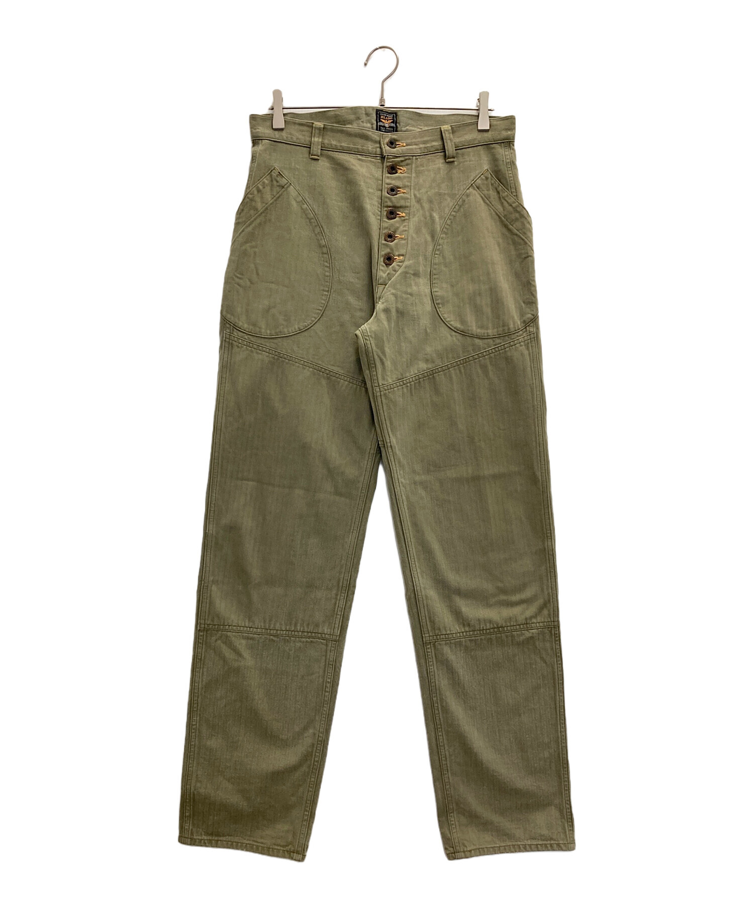 中古・古着通販】JELADO (ジェラード) US NAVY デッキパンツ オリーブ
