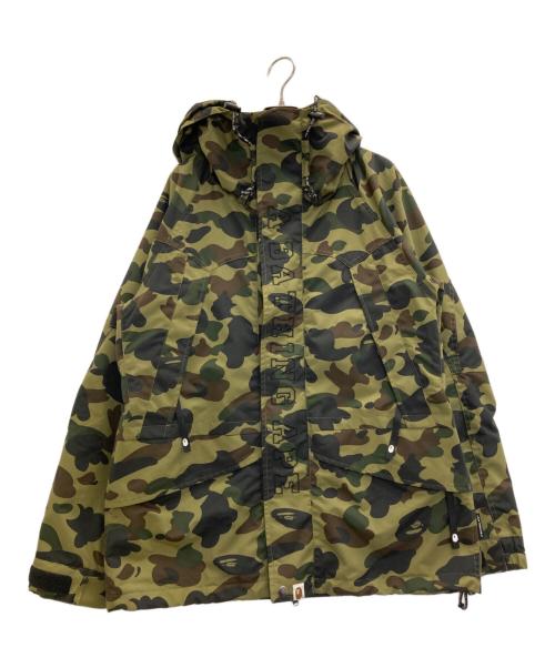 A bathing Ape 迷彩 モッズコート 4L グリーン　タグ付き 中古・古着通販】A BATHING APE (ア ベイシング エイプ) 1st