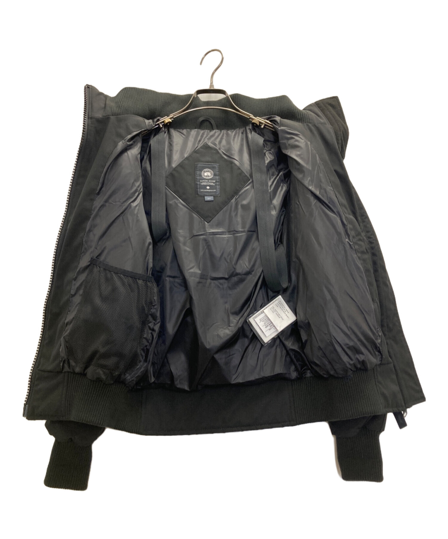 中古・古着通販】CANADA GOOSE (カナダグース) Savona Bomber ブラック 