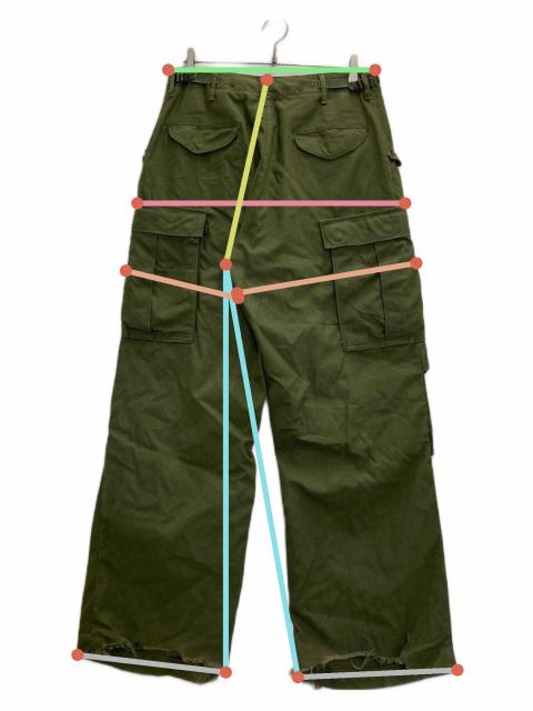 中古・古着通販】US ARMY (ユーエスアーミー) 70's M-65 FIELD PANTS