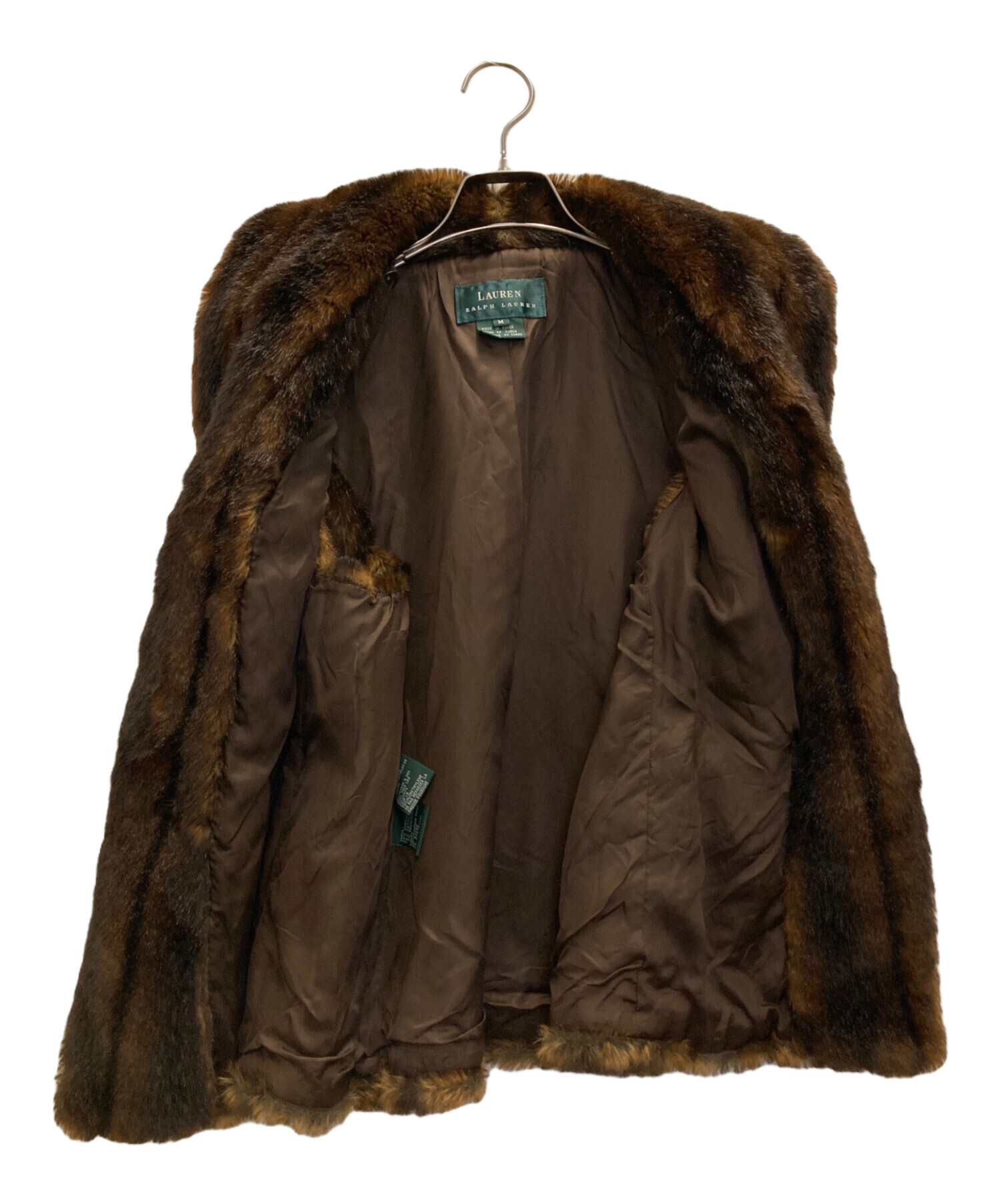 RALPH LAUREN ミリタリー　ファーベスト　ラルフローレン 中古・古着通販】LAUREN RALPH LAUREN (ローレンラルフローレン