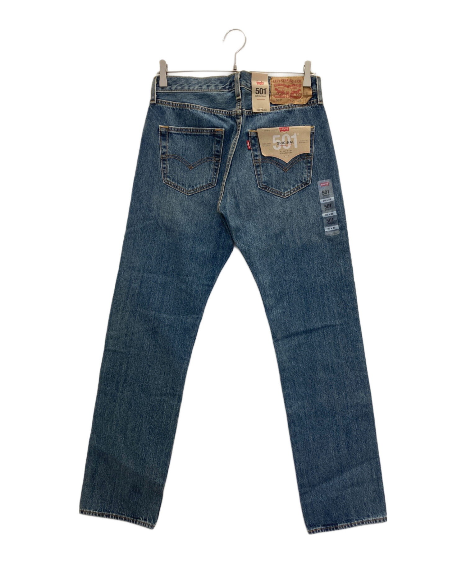 中古・古着通販】LEVI'S (リーバイス) 501デニムパンツ ブルー サイズ