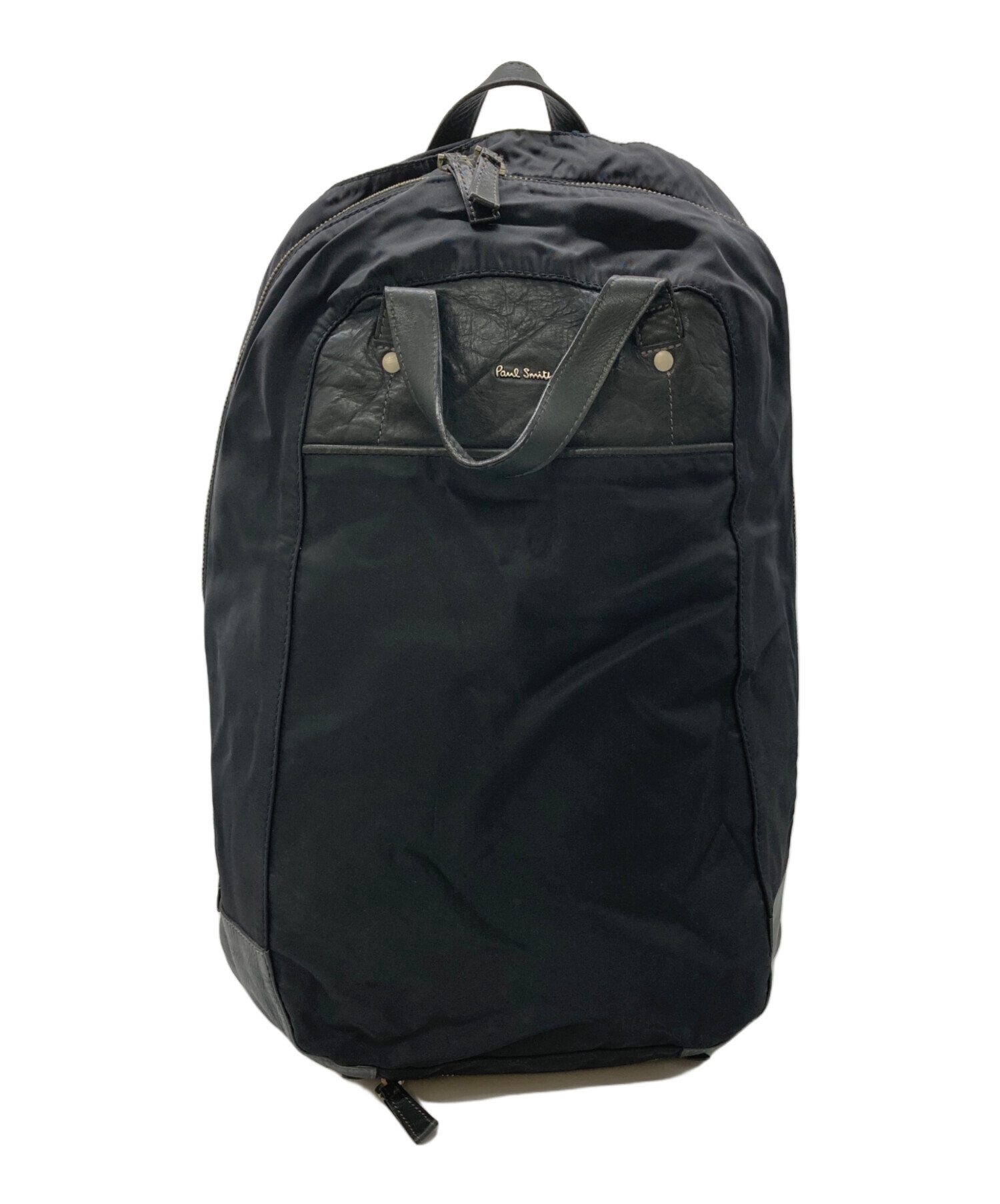 中古・古着通販】Paul Smith (ポールスミス) レザー切替バックパック 