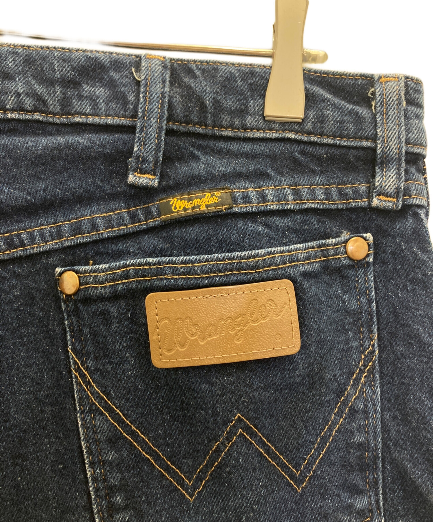 中古・古着通販】Wrangler (ラングラー) ストレートデニムパンツ 
