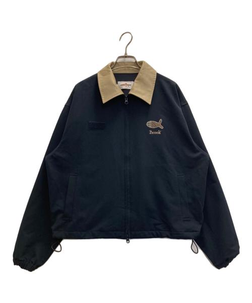 中古・古着通販】BROOK (ブルック) zip blouson ネイビー サイズ:1