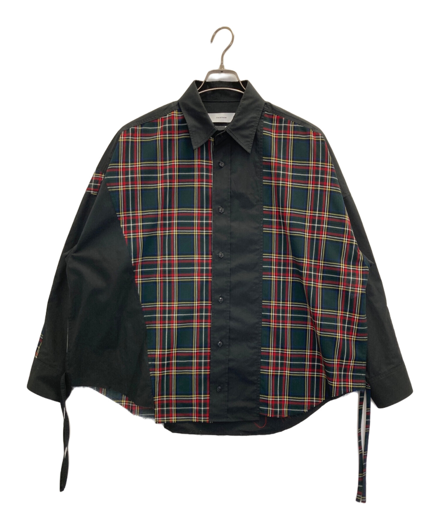 中古・古着通販】FACETASM (ファセッタズム) ドッキングシャツ 