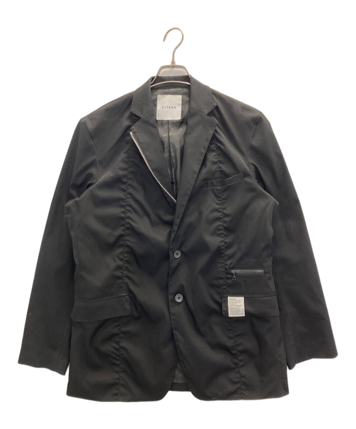 中古・古着通販】CITERA (シテラ) PETE JKT ブラック サイズ:S