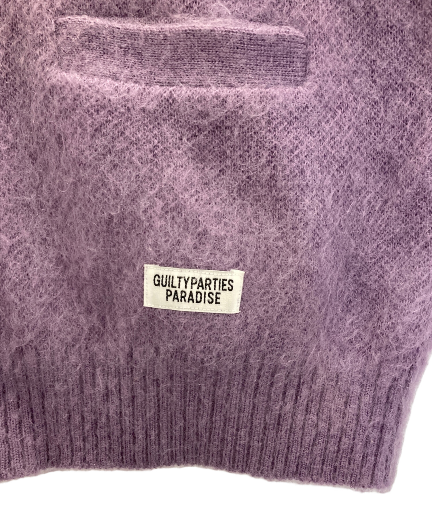 中古・古着通販】WACKO MARIA (ワコマリア) モヘアカーディガン GUILTY